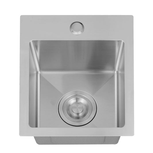 Yutong 12" x 14"  Top-mount/Drop in Stainless Steel Single Bowl Kitchen Sink