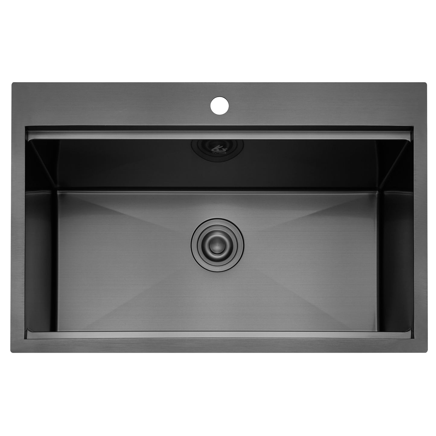 Yutong 31" x 20" Top-mount/Drop in Stainless Steel Single Bowl Topmount Workstation Kitchen Sink