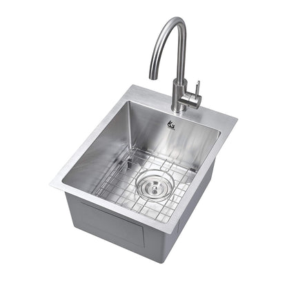 Yutong 16" x 20"  Top-mount/Drop in Stainless Steel Single Bowl Kitchen Sink