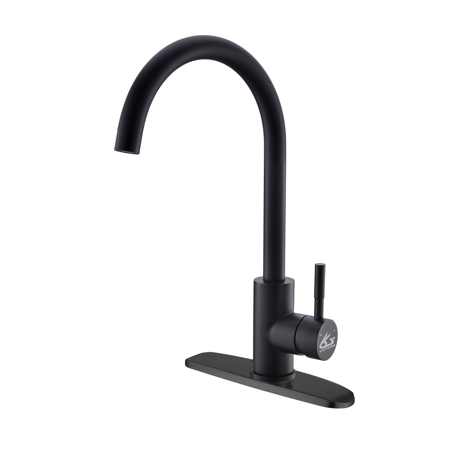 Yutong Kitchen Faucet with Pull Down Sprayer, Single Level Stainless Steel Kitchen Sink Faucets