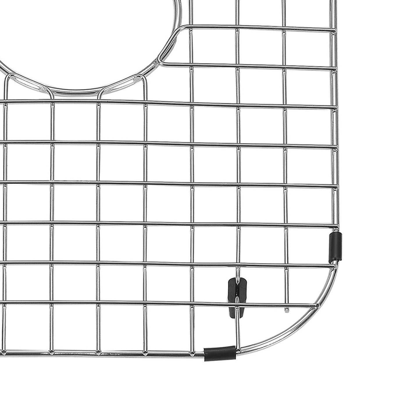 Yutong Kitchen Stainless Steel Sink Bottom Grid with Large Rounded Corner size 12.8"x14.8"