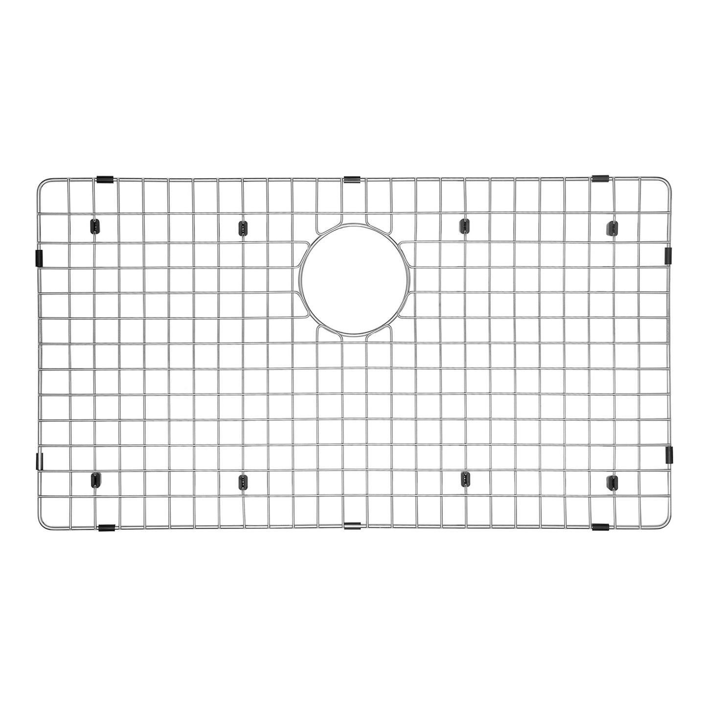 Yutong Kitchen Stainless Steel Sink Bottom Grid with Small Rounded Corner size 25"x15"