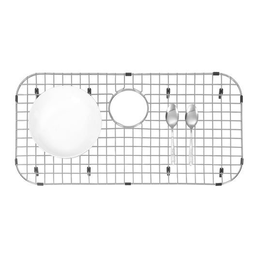 Yutong Kitchen Stainless Steel Sink Bottom Grid with Large Rounded Corner size 28.9"x14.6"