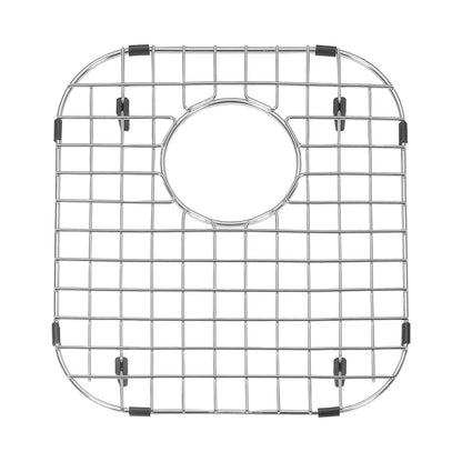 Yutong Kitchen Stainless Steel Sink Bottom Grid with Large Rounded Corner size 12.8"x14.8"