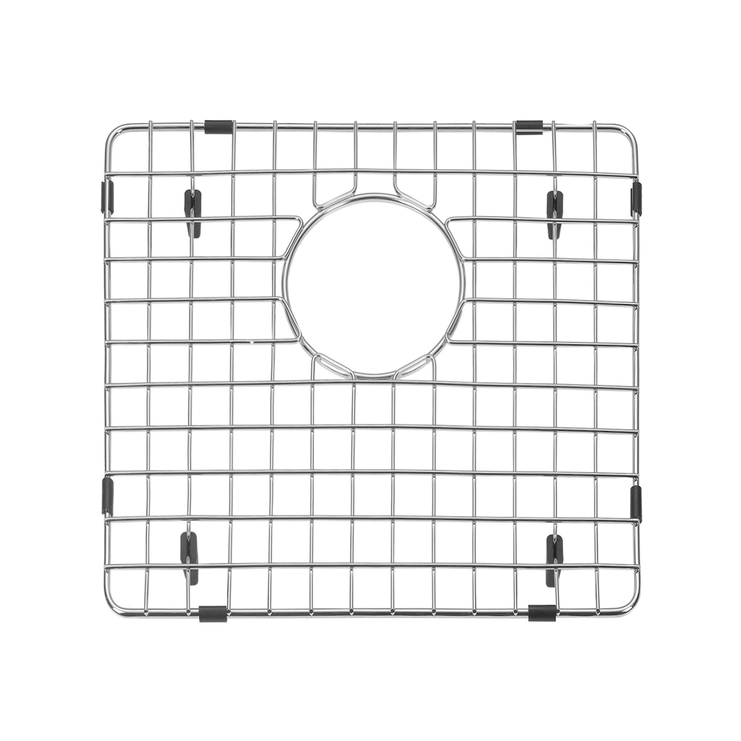 Yutong Kitchen Stainless Steel Sink Bottom Grid with Small Rounded Corner size 16"x16"