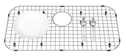 Yutong Kitchen Stainless Steel Sink Bottom Grid with Large Rounded Corner